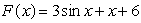 Suppose   . Find the total area bounded by   ,   ,   , and   . Round to 1 decimal place.