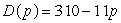 The demand and supply curves for a certain product are given in terms of price, p, by   and   . What is the equilibrium price? A) $7 B) $2 C) $28 D) $200
