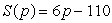 <strong>The demand and supply curves for a certain product are given in terms of price, p, by and . What is the equilibrium quantity?</strong> A)35 B)100 C)2 D)270