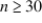 A chi-square test for independence of two categorical variables is appropriate if: A)    . B)    for all i and all j. C)    for all i and all j. D)    and   for all i and all j.
