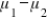 The estimator   is unbiased for the parameter   .This means that: A)    . B)    . C)  The value   will always be the same as the value   . D)    .