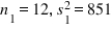 Construct a 98% confidence interval on the ratio of population variances based on the following samples from two normally distributed populations.     A)  (0.2585, 4.4790)  B)  (0.3102, 4.4790)  C)  (0.2643, 5.2569)  D)  (0.2585, 5.3747) 