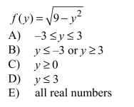Find the domain of the function.  <div style=padding-top: 35px> 