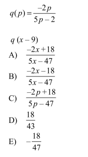 Evaluate the function at the specified value of the independent variable and simplify.  <div style=padding-top: 35px> 