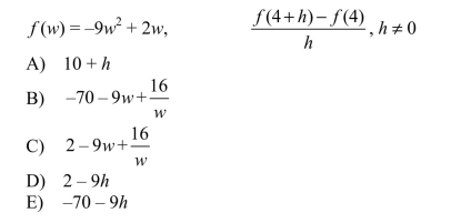 Find the difference quotient and simplify your answer.  <div style=padding-top: 35px> 