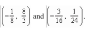 Find the slope of the line passing through the points   A) 63 B) -21 C) 42 D) 21 E) -42