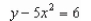 Determine whether y is a function of x.   A) no B) yes