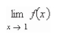 Let   Determine the following limit.(Hint: Use the graph to calculate the limit.)      A) 5 B) 4 C) 3 D) 0 E) does not exist