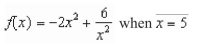 Find the slope of the graph of the function at the given value.   A)    B)    C)    D)    E)   
