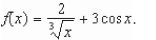 Find the derivative of the function   A)    B)    C)    D)    E)   