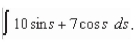 Find the indefinite integral   A)    B)    C)    D)    E)   