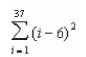 Use the properties of summation and Theorem 4.2 to evaluate the sum.   A) 9,176 B) 10,471 C) 18,907 D) 9,139 E) 98,346