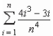 Use the summation formulas to rewrite the expression   without the summation notation. A)    B)    C)    D)    E)   