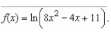 Differentiate the function   A)    B)    C)    D)    E)   