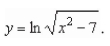 Find the derivative of the function   A)    B)    C)    D)    E)   
