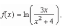 Find the derivative of the function   A)    B)    C)    D)    E)   