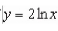 Find the slope-intercept equation of the line tangent to the graph of   when   A)    B)    C)    D)    E)   