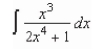 Find the indefinite integral.   A)    B)    C)    D)    E)   