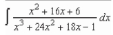 Find the indefinite integral.   A)    B)    C)    D)    E)   