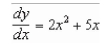 Use integration to find a general solution of the differential equation.   A)    B)    C)    D)    E)   