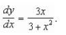 Use integration to find a general solution of the differential equation   A)    B)    C)    D)    E)   