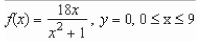 Find the area of the region bounded by the graphs of the equations.   A)    B)    C)    D)    E)   