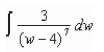 Find the indefinite integral.   A)    B)    C)    D)    E)   