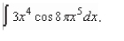 Find the indefinite integral   A)    B)    C)    D)    E)   