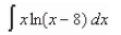 Find the indefinite integral.   A)    B)    C)    D)    E)   