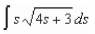 Find the indefinite integral.   A)    B)    C)    D)    E)   