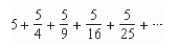 Write the first five terms of the sequence of partial sums.   A)    B)    C)    D)    E)   