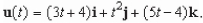 Suppose the two particles travel along the space curves   and   A collision will occur at the point of intersection P if both particles are at P at the same time.Find the point of collision. A)    B)    C)    D)    E)   