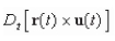 Use the properties of the derivative to find   given the following vector-valued functions.   A)    B)    C)    D)    E)   