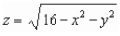 Sketch the level curves for the function   for the given c-values   A)    B)    C)    D)    E)   