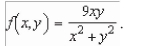 Determine the continuity of the function   A) continuous except at   B) continuous except at   C) continuous except at   D) continuous except at   E) continuous everywhere