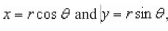 Use polar coordinates to find the limit.[Hint: Let   and note that   implies     A)  1 B)  0 C)  2 D)    E) limit does not exist