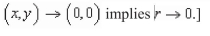 Use polar coordinates to find the limit   [Hint: Let   and note that   A)    B)    C)    D)    E)   