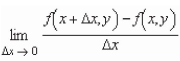 Find the limit   for the function   A)    B)    C)    D)    E)   