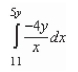 Evaluate the following integral.   A)    B)    C)    D)    E)   