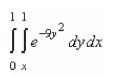 Evaluate the iterated integral below.Note that it is necessary to switch the order of integration.   A)    B)    C)    D)    E)   
