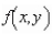 Find the average value of   over the region R where:   R: rectangle with vertices   A)    B)    C)    D)    E)   