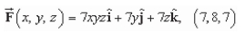 Find the curl for the vector field at the given point.   A)    B)    C)    D)    E)   