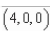 Find the divergence at   for the vector field   A)    B)    C)    D)    E)   