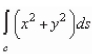 Evaluate   along the path C, defined as counterclockwise along the circle   A)    B)    C)    D)    E)   