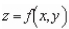 Find the area of the lateral surface over the curve C in the xy-plane and under the surface   where Lateral surface     line from   A)    B)    C)    D)    E)   