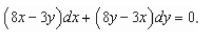 Find the general solution of the differential equation   A)    B)    C)    D)    E)   
