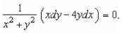 Find the general solution of the differential equation   A)    B)    C)    D)    E)   
