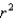 If the sum of squares for error (SSE)  is equal to zero, then the coefficient of determination (   )  must be: A)  1.5 B)  1.0 C)  0.0 D)  -1.0 E)  100