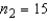 If we are testing for the difference between the means of 2 dependent populations (matched pairs experiment)  with samples of   and   , the number of degrees of freedom is equal to: A)  29 B)  28 C)  16 D)  14 E)  13