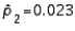 When the necessary conditions are met, a two-tailed test is being conducted to test the difference between two population proportions. The two sample proportions are   and   , and the standard error of the sampling distribution of   is 0.0085. The calculated value of the test statistic will be z = 3.41.